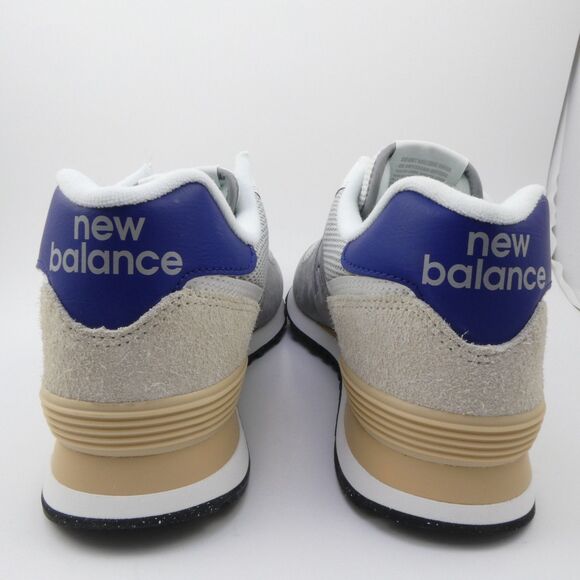 New Balance Gray Suede Lace Up Lifestyle Sneakers Shoes Men\'s US:11.5 - Women:13